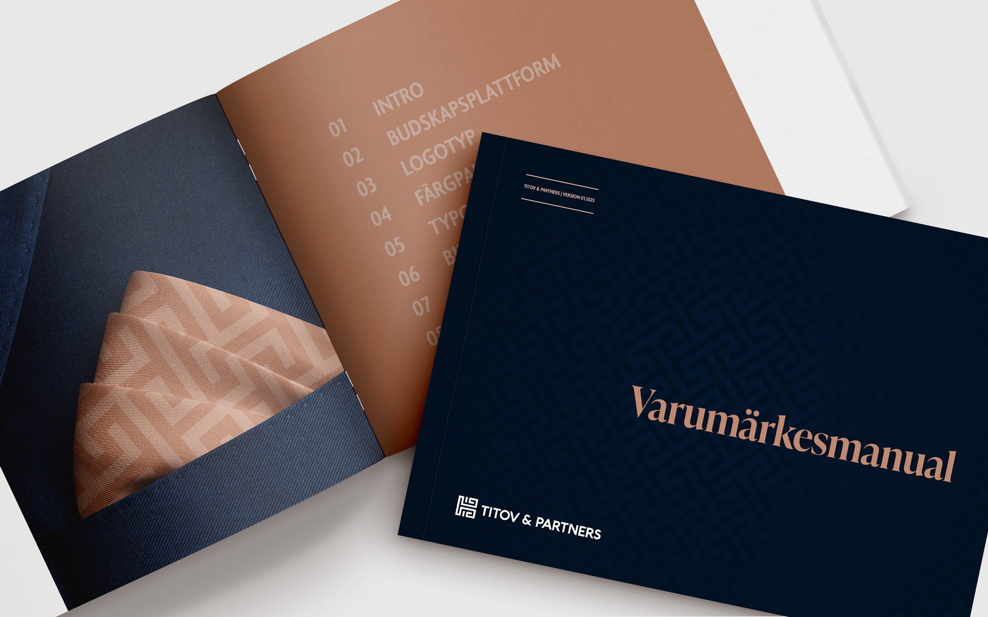 Titov & Partners grafisk manual